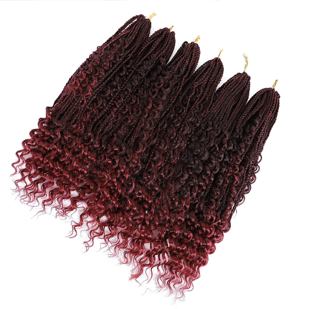 Goddess Box Braids Crochet Hair — 18 Inch, 6 Packs