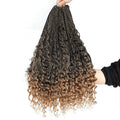 Goddess Box Braids Crochet Hair — 18 Inch, 6 Packs