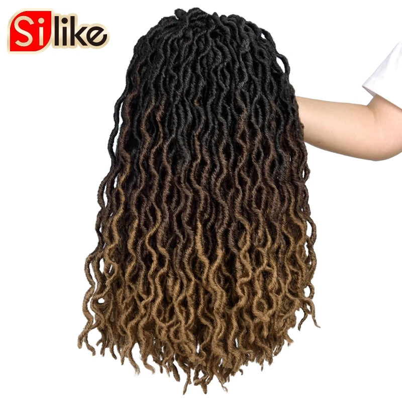 Soft Locs Crochet Hair — 20 Inch, 7 Packs, Pre-Looped