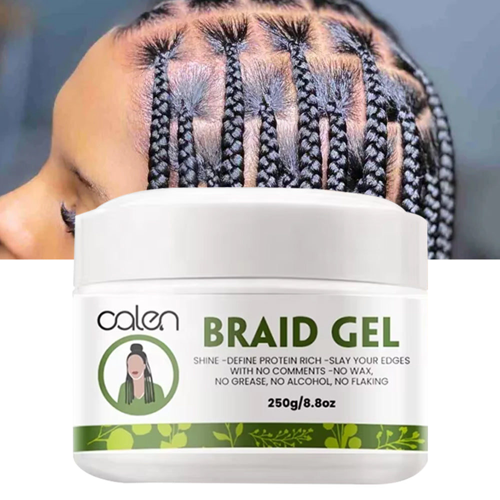 Strong-Hold Edge Control & Braiding Gel — 250g Jar