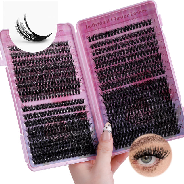 DIY Cluster Lash Kit — 640-720 Clusters with Bond & Seal and Tweezers