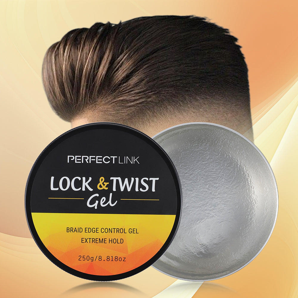 Strong-Hold Edge Control & Braiding Gel — 250g Jar