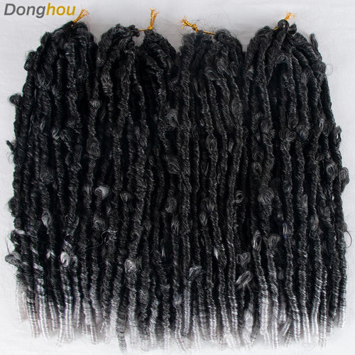 Butterfly Locs Crochet Hair — 12 Inch, 6 Packs
