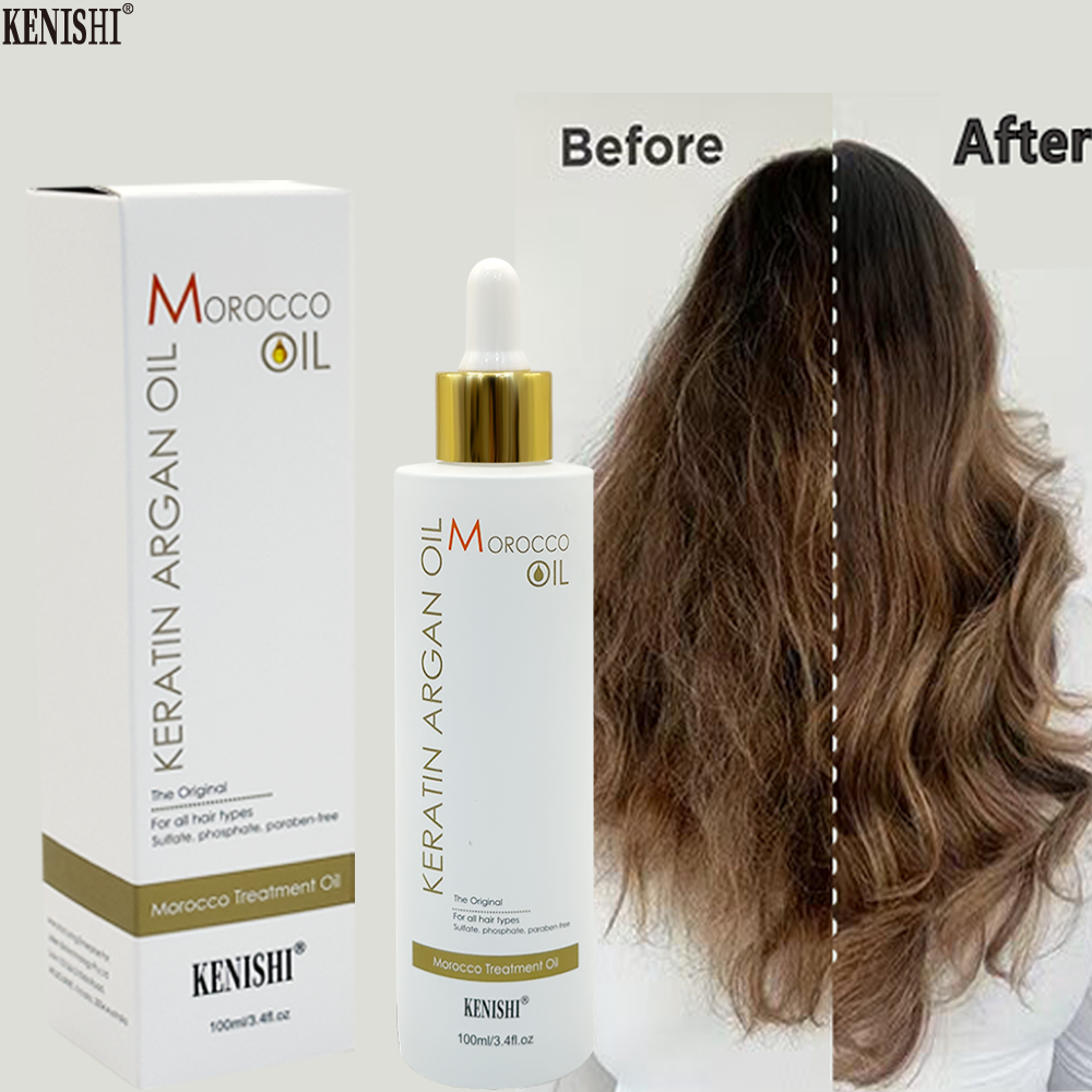 Argan Hair Oil Serum — 100ml, Moroccan Oil for Shine & Softness