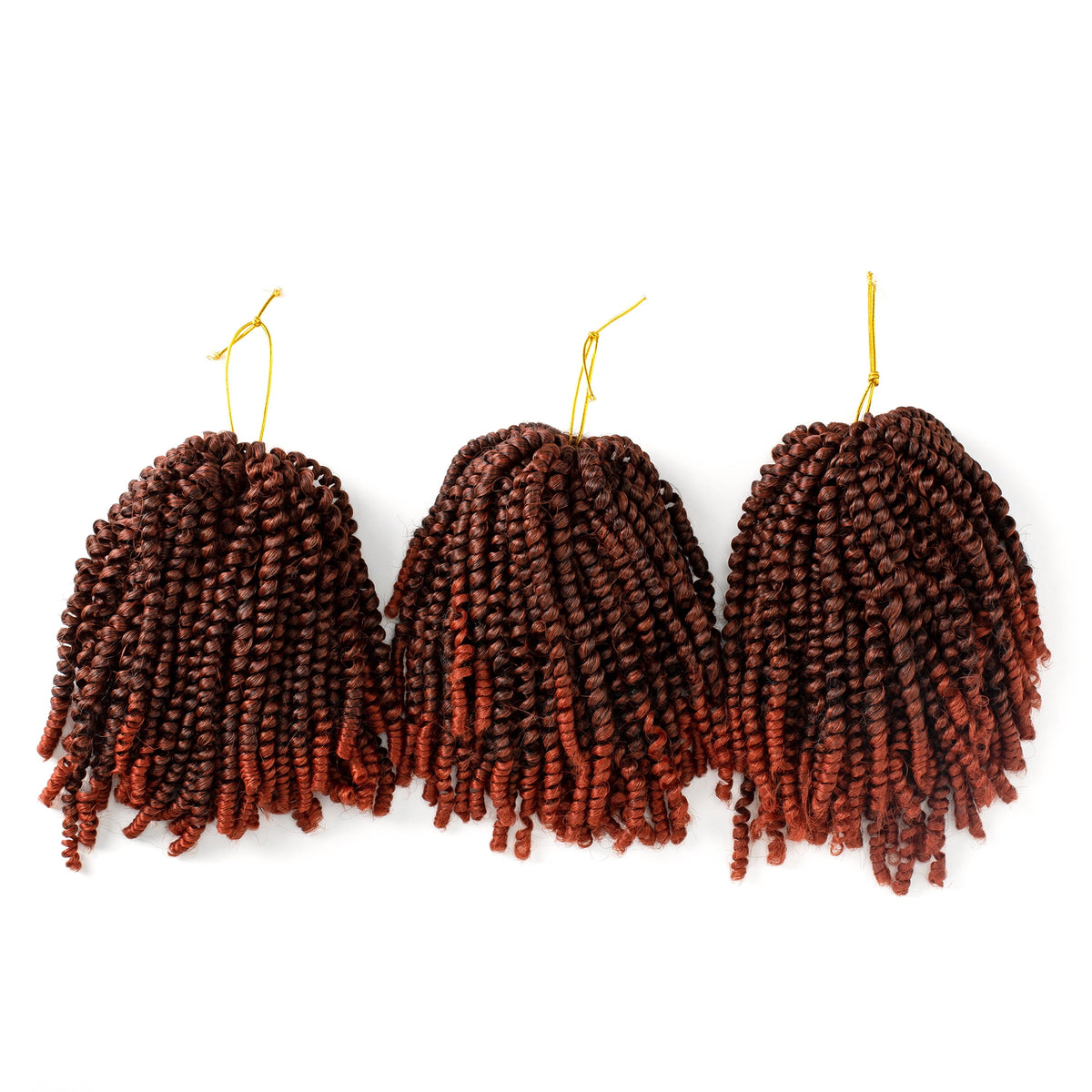 Spring Twist Hair — 8 Inch, 3 Packs