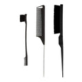 3-in-1 Edge Brush & Comb Set — 3 Pieces