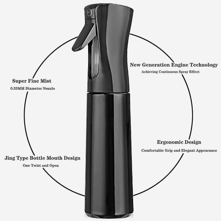 Continuous Mist Spray Bottle — fine mist features