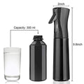 Continuous Mist Spray Bottle — 300ml, Black